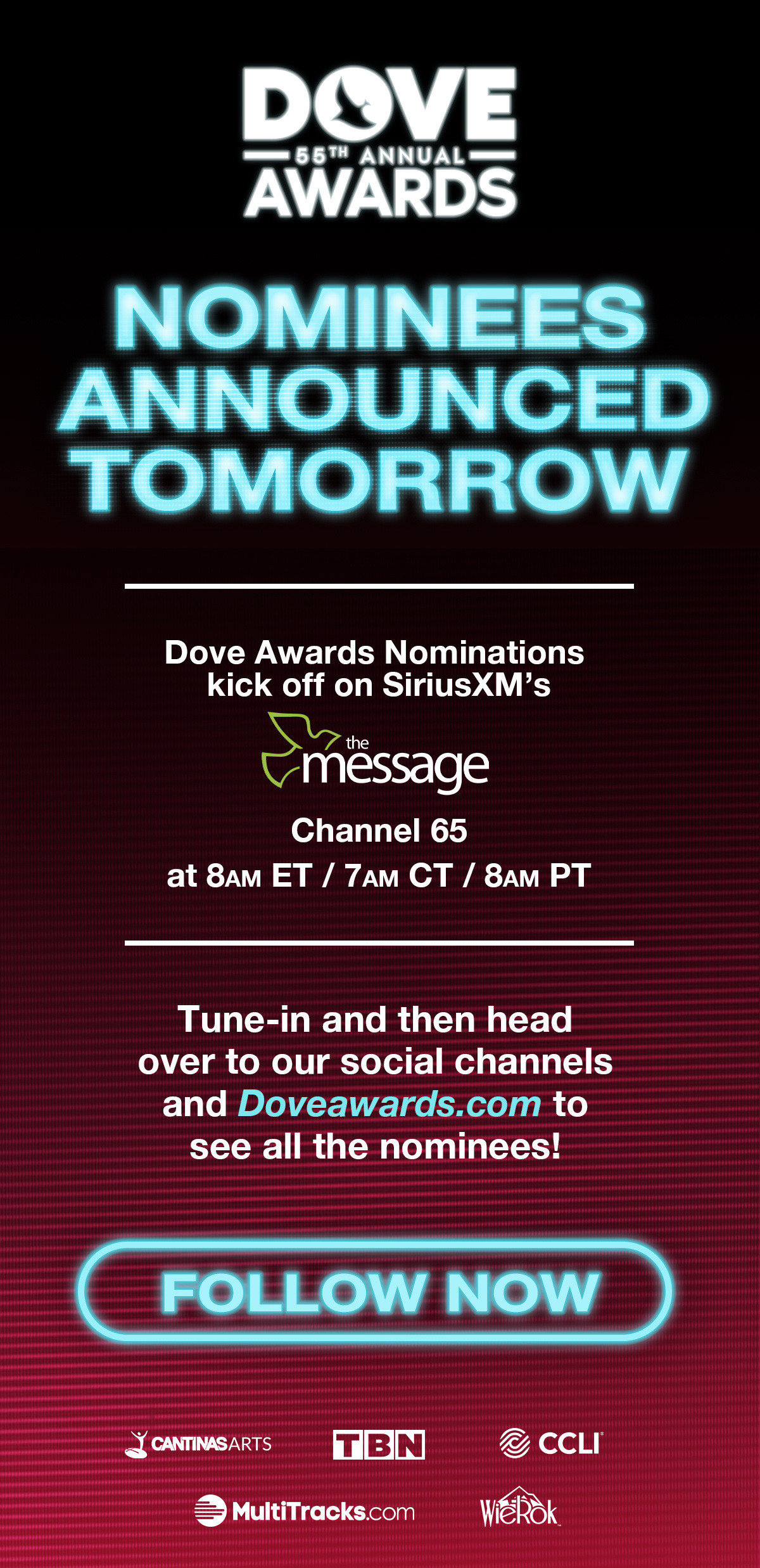 Nominee Reveal Tomorrow: 55th Annual GMA Dove Awards