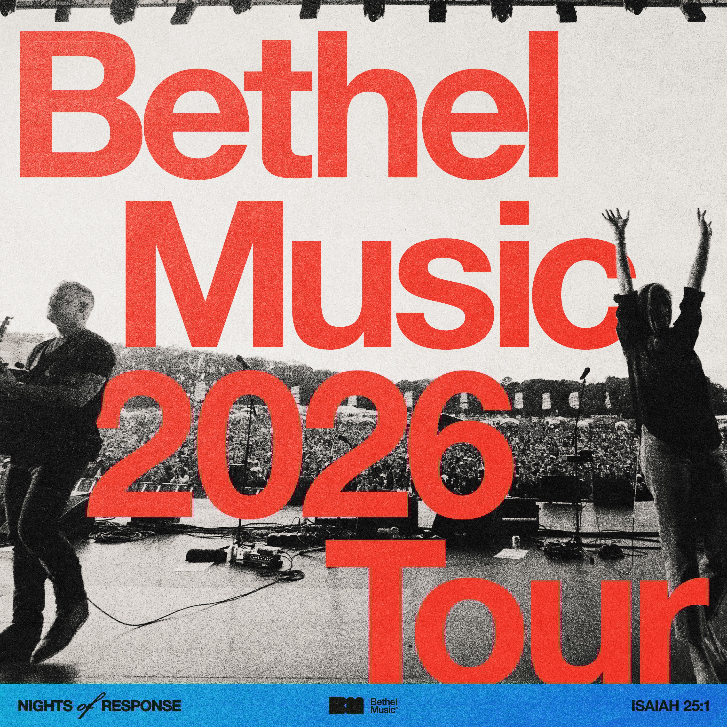 Bethel Music 2026 Tour Graphic