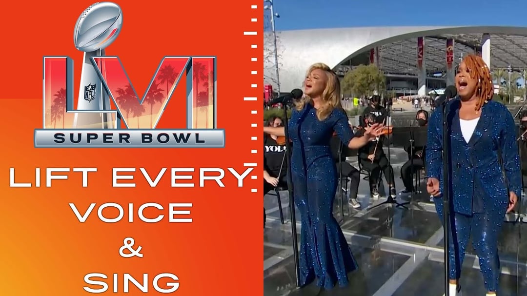 Lift Every Voice and Sing&quot; Performed by Mary Mary at Super Bowl LVI -  YouTube