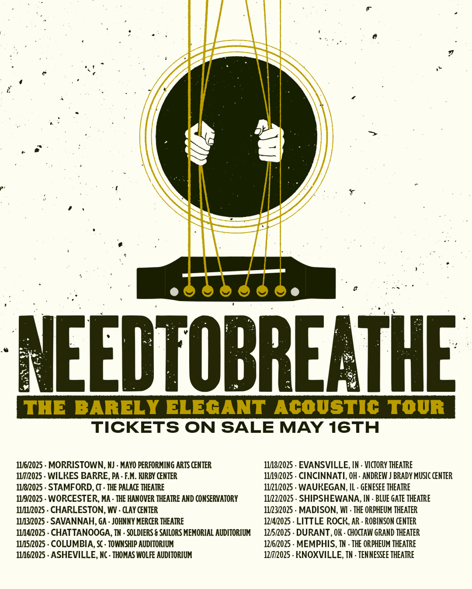 NEEDTOBREATHE 