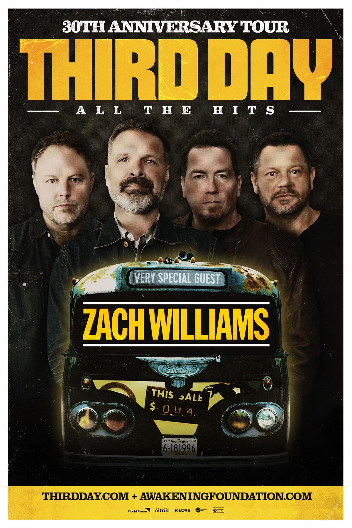 Third Day Announces 30th Anniversary Tour for 2026