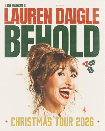 Lauren Daigle Behold Christmas Tour
