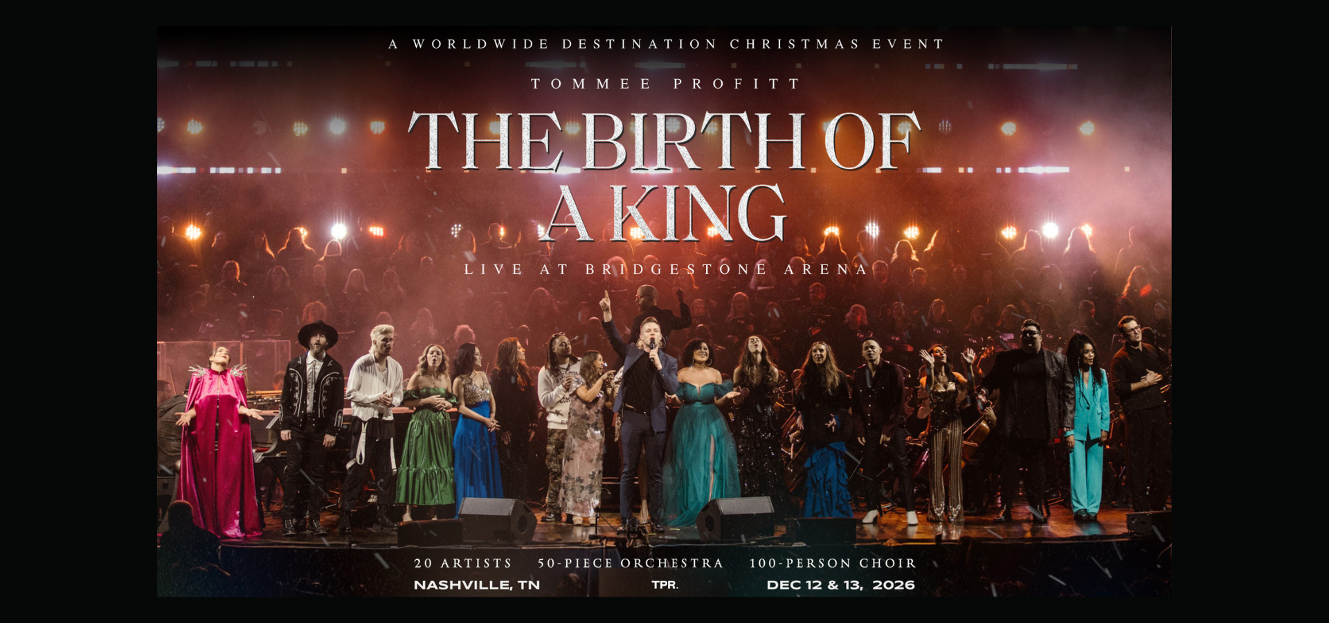 Tommee Profitt The Birth Of A King Live At Bridgestone Arena in 2026