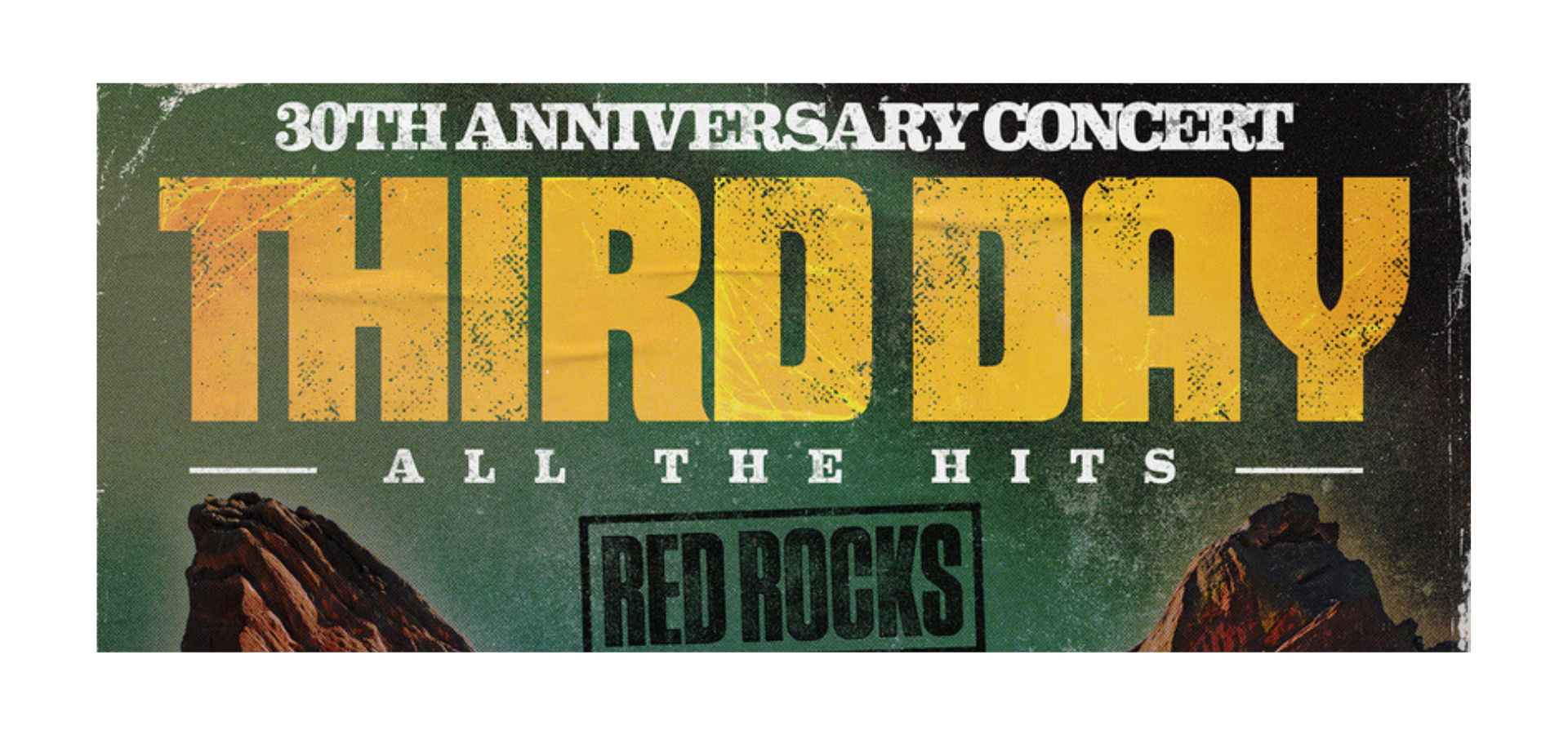 THIRD DAY Announces 30th Anniversary Red Rocks Concert