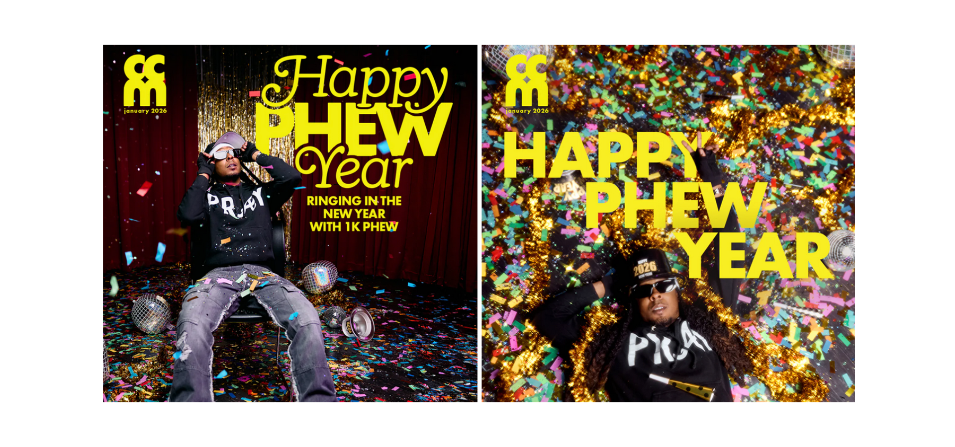 CCM Magazine Reveals Reach Records Artist 1K Phew as Jan Cover Story