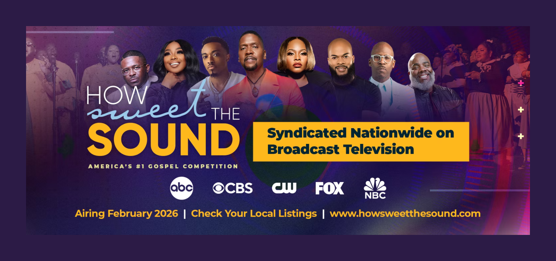 How Sweet The Sound™ To Air Nationwide in February 2026