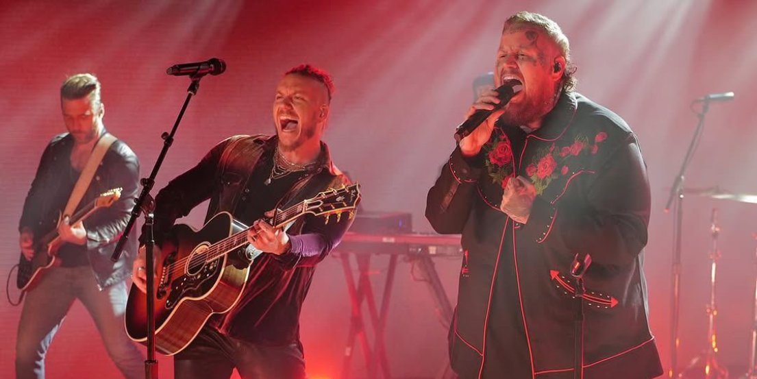 Brandon Lake and Jelly Roll Perform at Stagecoach Festival