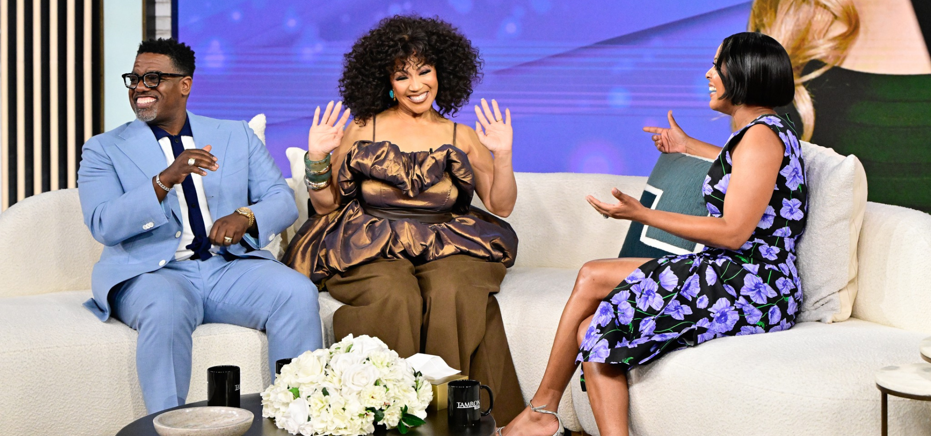 Erica Campbell Stops by the Tamron Hall Show