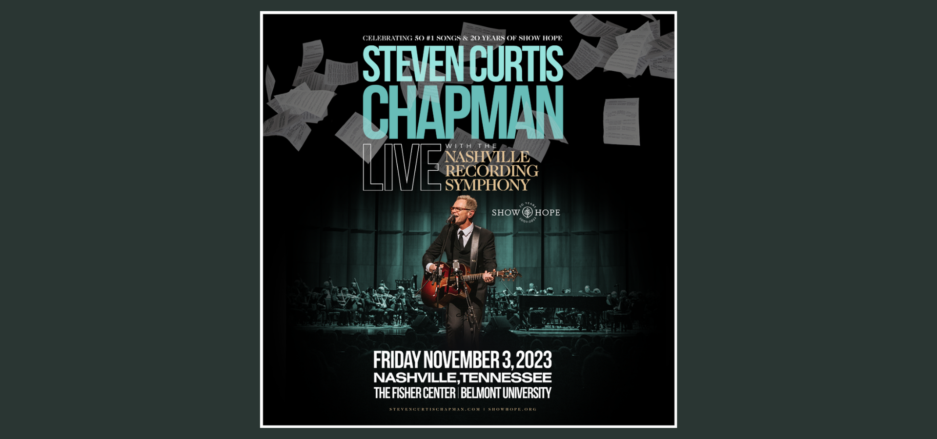 Steven Curtis Chapman Performing At The Fisher Center
