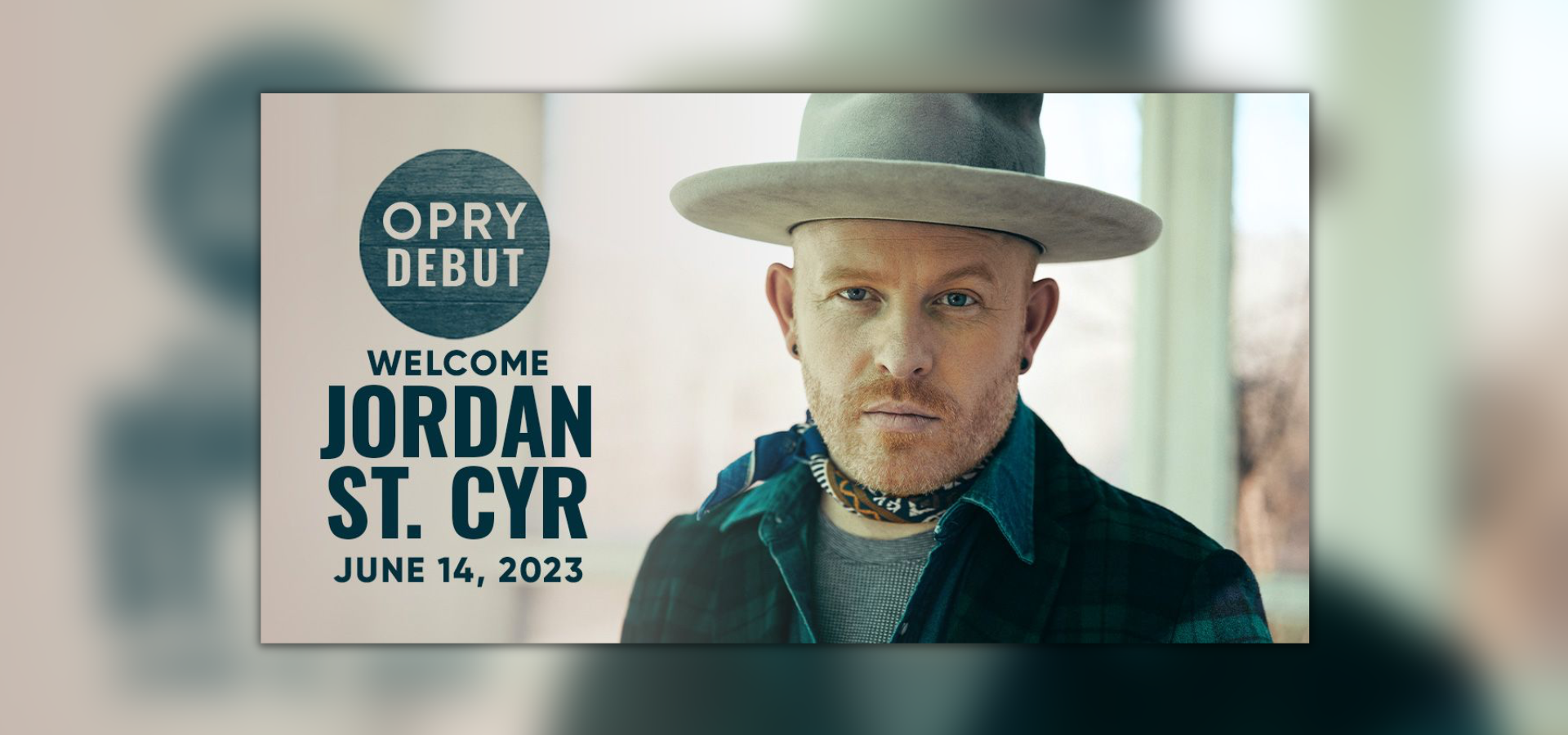 Jordan St. Cyr Making Opry Debut