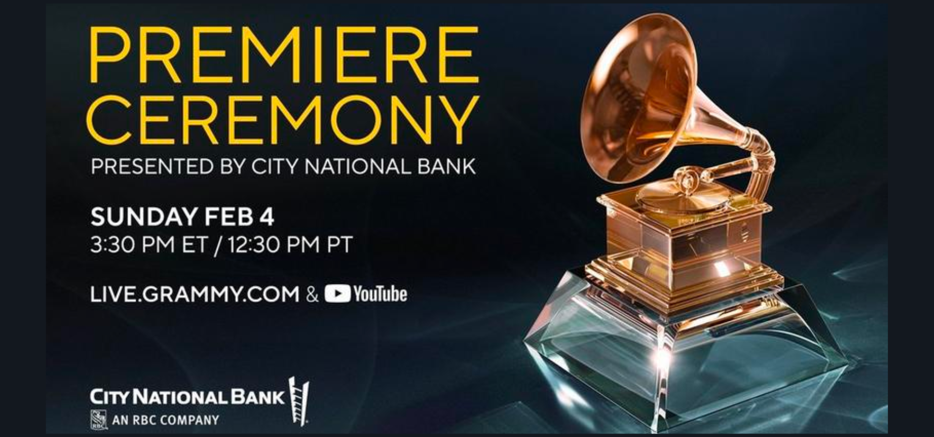 TUNE IN: GRAMMY Premiere Ceremony This Sunday