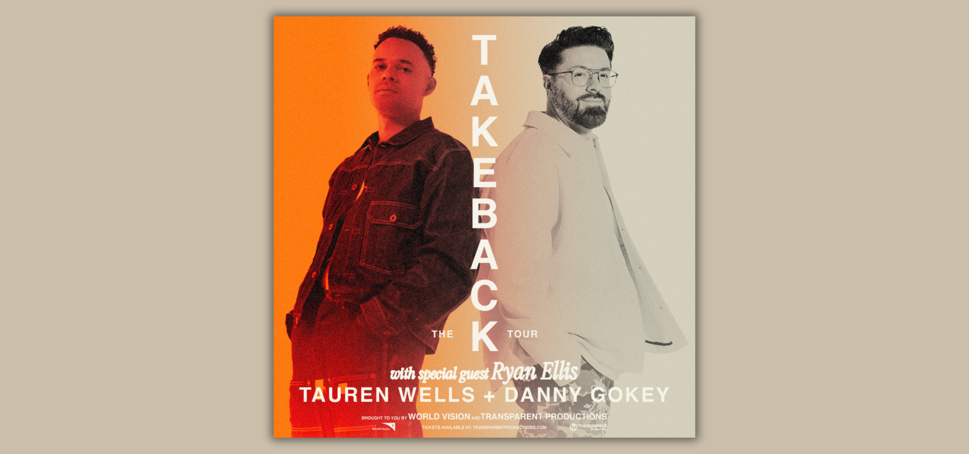 The Takeback Tour With Tauren Wells and Danny Gokey