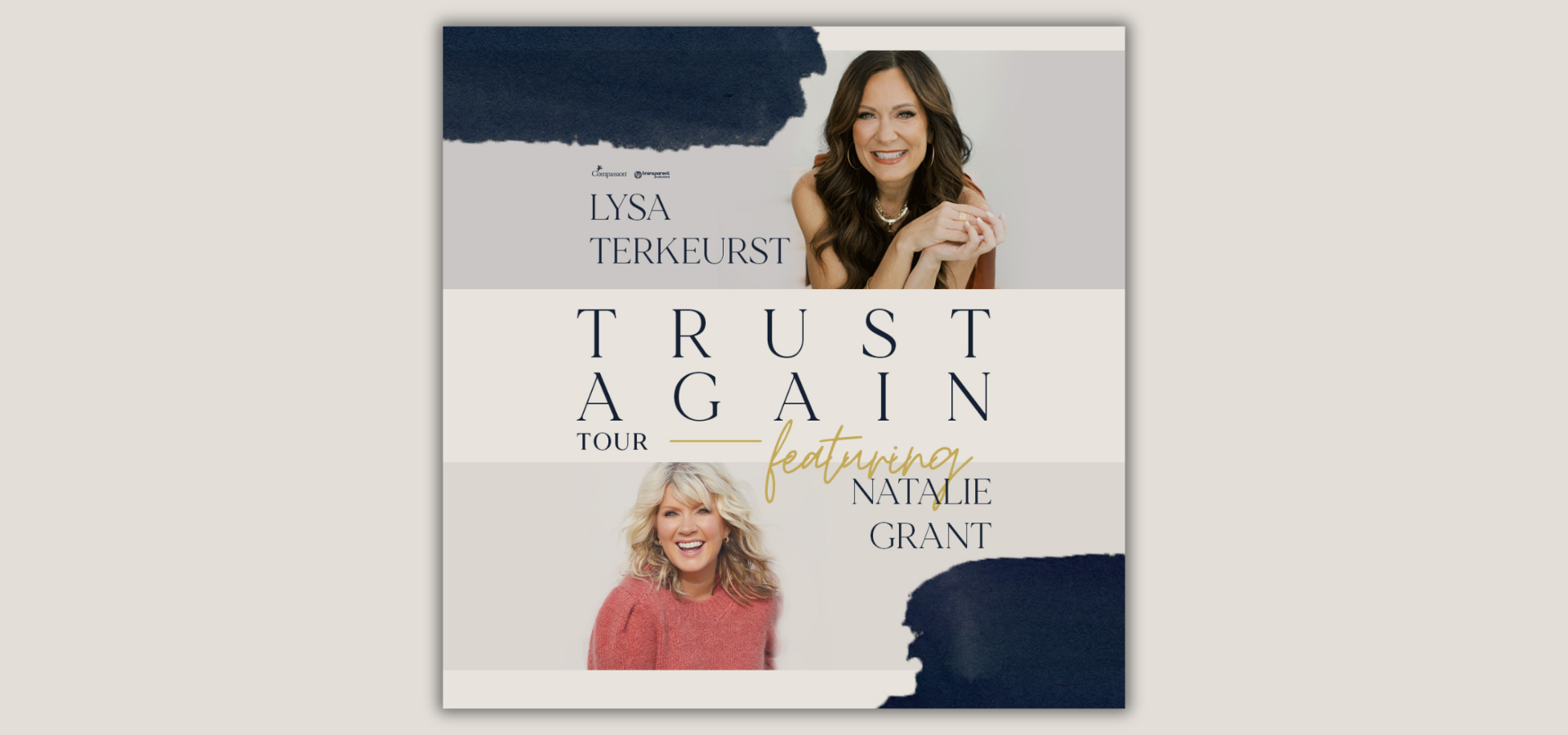 Lysa Terkeurst Announces The Trust Again Tour Featuring Natalie Grant