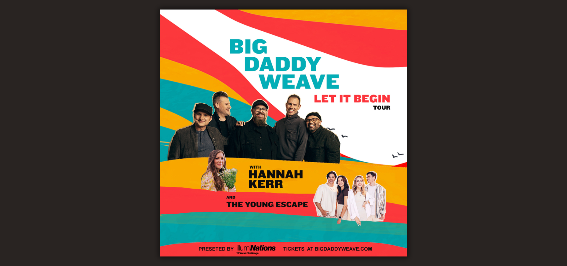 Big Daddy Weave Announces The Let It Begin Tour