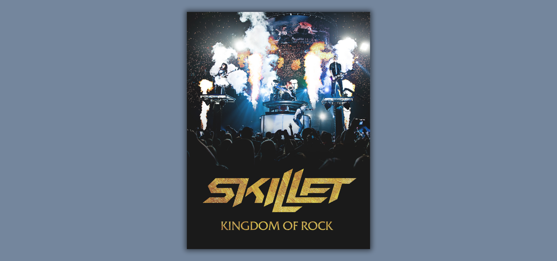 SKILLET Surprise Fans With Kingdom Of Rock Book