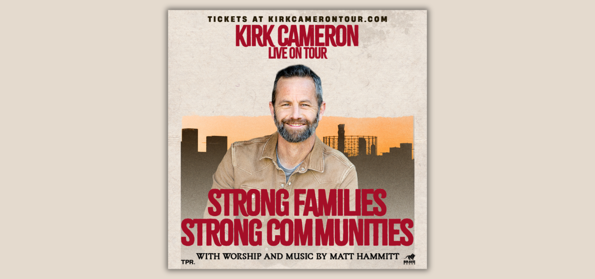 Kirk Cameron Announces 2025 Strong Families, Strong Communities Tour