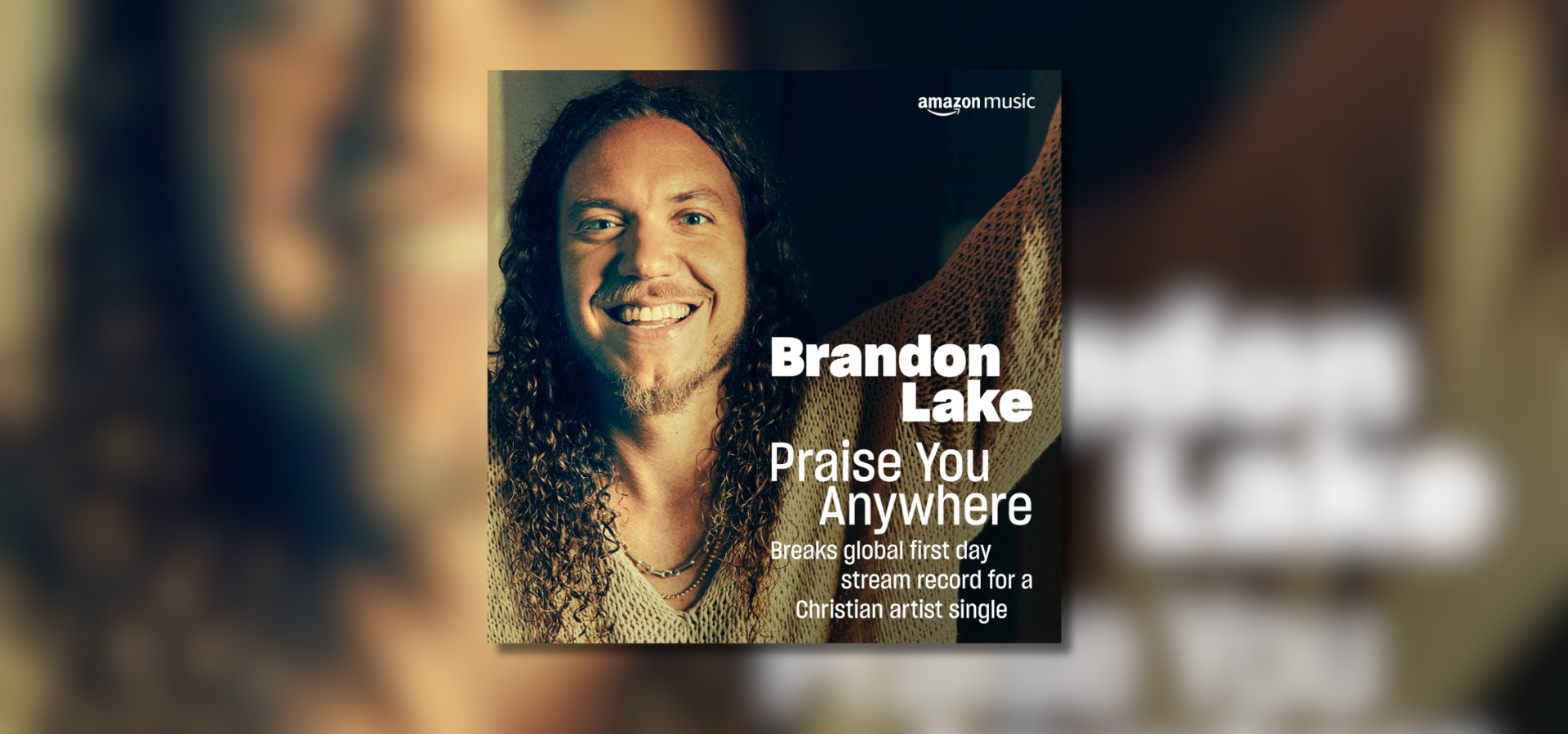 Brandon Lake Breaks Amazon Music Global First-Day Streaming Record