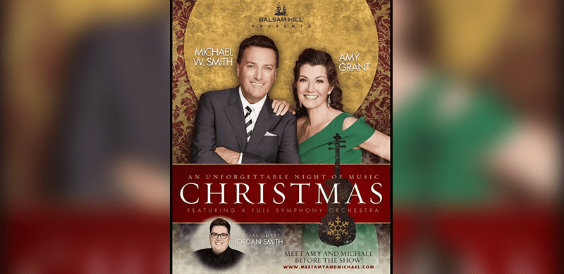 Balsam Hill Provides Magical Backdrop for Amy Grant & Michael W. Smith Christmas Tour