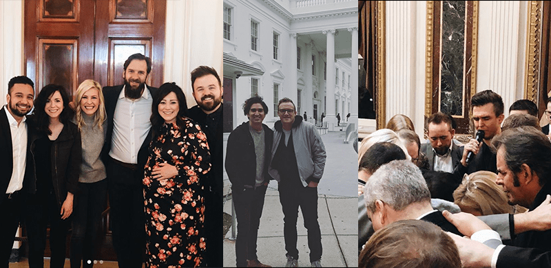 SOCIAL HIGHLIGHTS: Artists and Industry Gather for White House #FaithBriefing