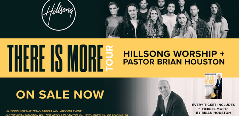 There Is More Tour Features Hillsong Worship & Pastor Brian Houston