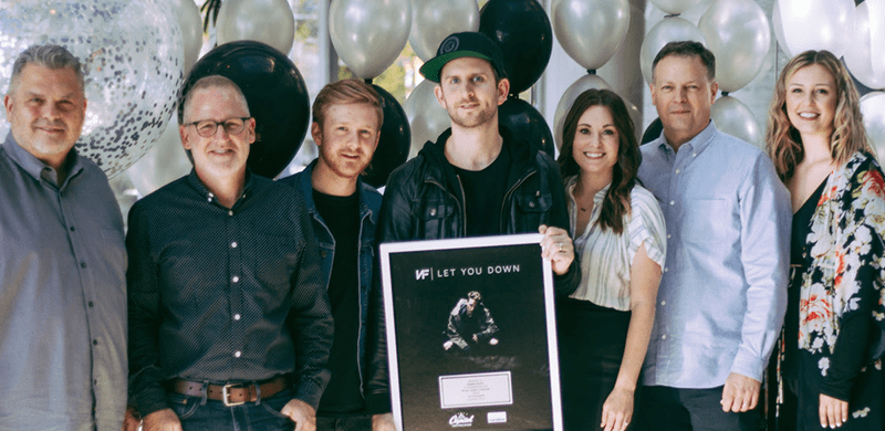 “Let You Down” Eclipses Top 40 Chart As NF Hit Co-Written & Produced By Tommee Profitt Marks First Pop No. 1 For Capitol CMG Publishing