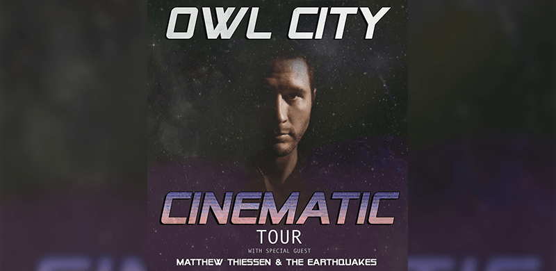 Owl City Announces Cinematic North American Tour