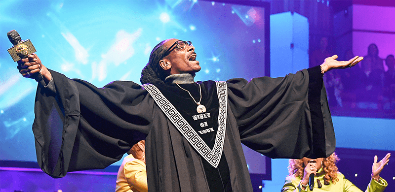 Snoop Dogg Performs Songs from Gospel Album on Jimmy Kimmel Live