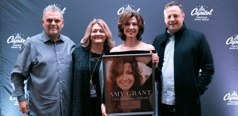 Amy Grant Awarded For 1 Billion Global Streams