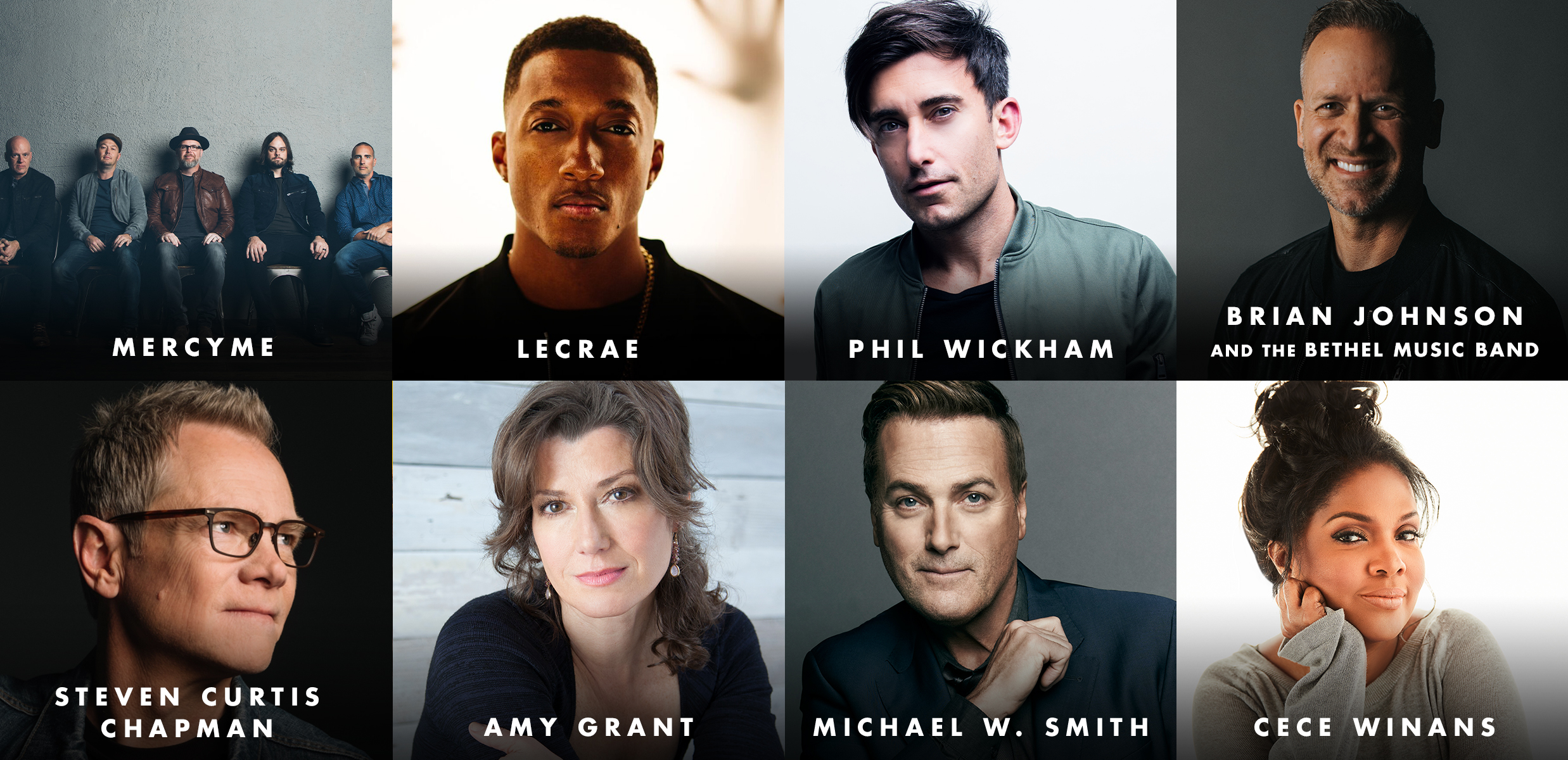 MercyMe, Lecrae, Phil Wickham, Brian Johnson And The Bethel Music Band Set To Perform At Historic 50th Annual Gma Dove Awards