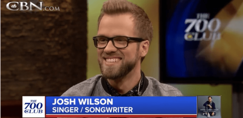 Josh Wilson Performs on CBN’s 700 Club