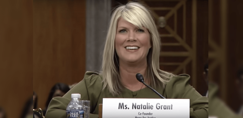Natalie Grant Testifies at Senate Foreign Relations Hearing on Global Fight to End Modern Slavery