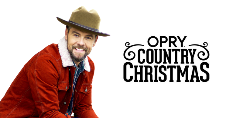 Jason Crabb Helps Kick Off Opry Country Christmas, a New Holiday Tradition at the Grand Ole Opry