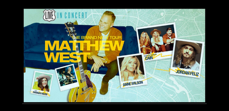 Premier Productions and Matthew West Announce “The Brand New Tour”