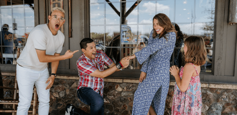 Tauren Wells Surprises Couple During Marriage Proposal at Cracker Barrel