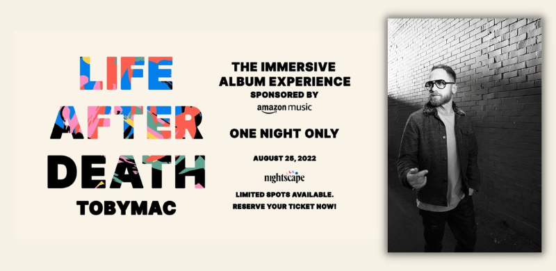 TobyMac Hosting 360° Immersive Album Experience