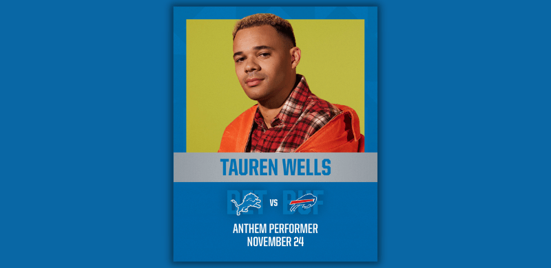 Tauren Wells To Perform At Thanksgiving Day Classic