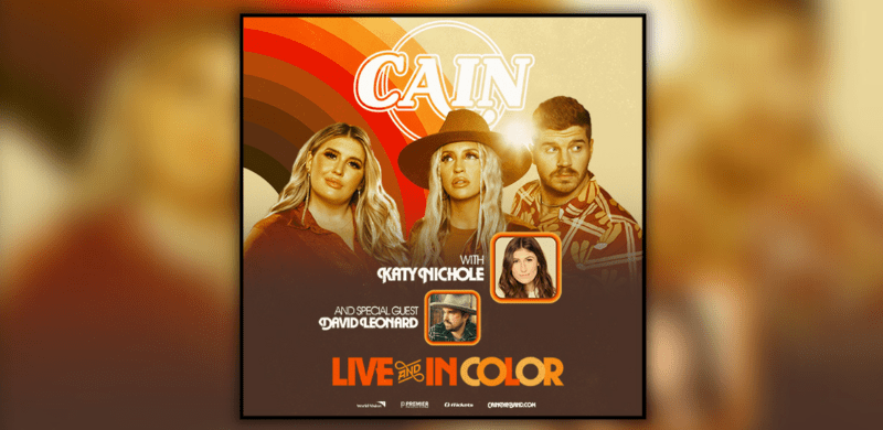 CAIN Announces Live and In Color Tour