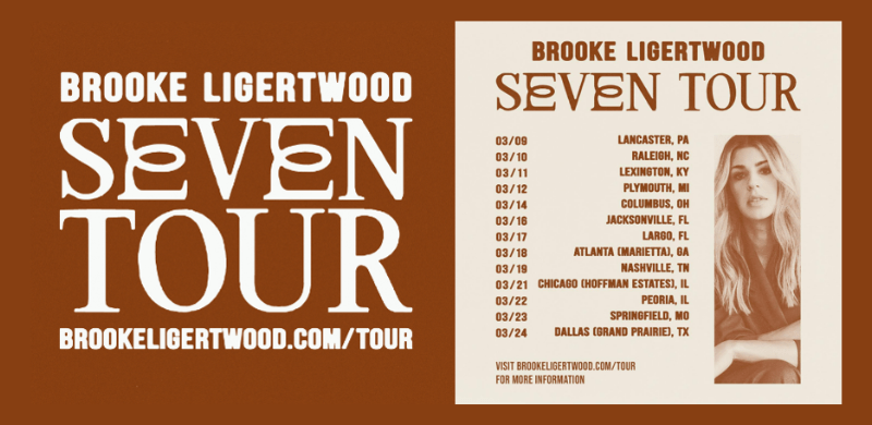 Brooke Ligertwood Announces Spring 2023 Seven Tour
