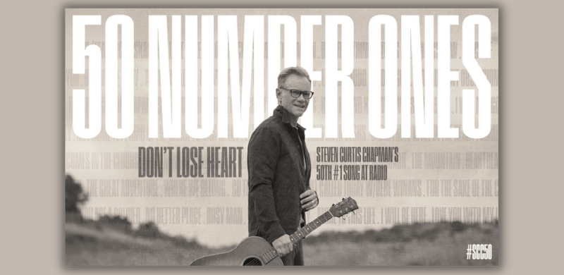 Steven Curtis Chapman Makes History with 50th No. 1 Radio Single