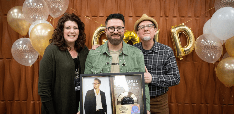 Danny Gokey’s “Hope In Front Of Me” Certified Gold