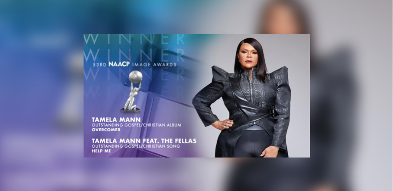 Tamela Mann Takes Home Two NAACP Image® Awards
