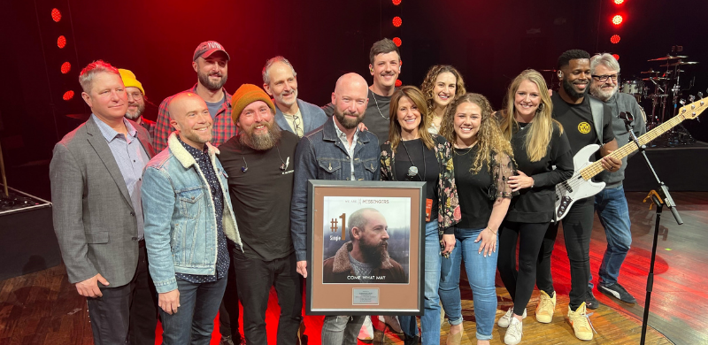 We Are Messengers Celebrates First #1 Single