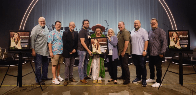 Lauren Daigle Presented with Plaque Honoring Sixth No. 1 Single “Hold On To Me”