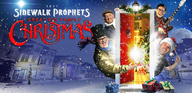 Curb | Word Entertainment’s Sidewalk Prophets Announces Annual “Great Big Family Christmas” Tour