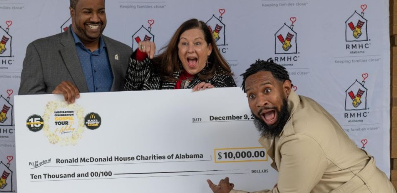 Gospel Artists Give $50,000 to Ronald McDonald Houses