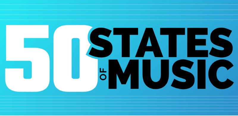 U.S. Music Groups Unveil “50 States of Music” Website Showcasing New Data on the Economic Impact of the Music Industry in Every State
