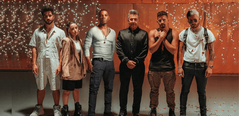 Latin GRAMMY® Multi-nominees Ricardo Montaner, Mau and Ricky, Evaluna Montaner and Camilo, join Kirk Franklin to present the Gospel version of “Amén”