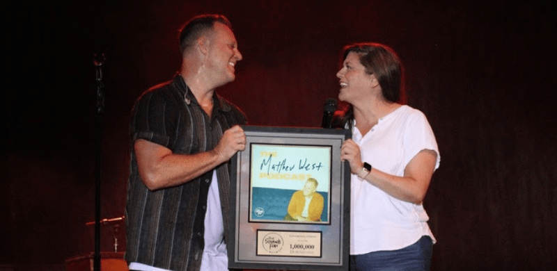 That Sounds Fun Podcast Network Surpasses 40 Million Downloads and Celebrates 1 Million Downloads of the Matthew West Podcast