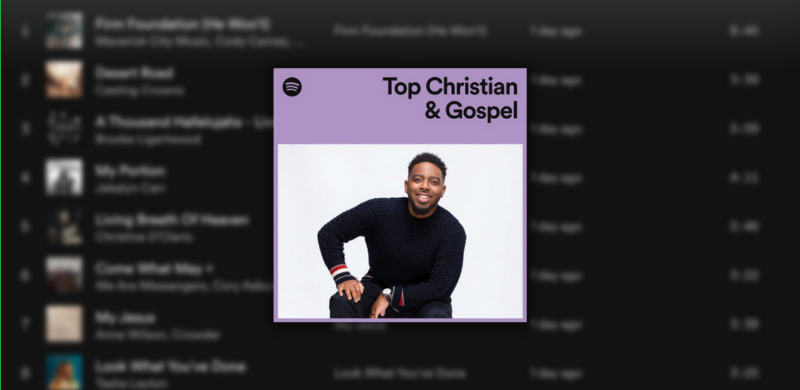 Spotify Rebrands Top Christian & Gospel Playlist – Bringing More Unity To Industry