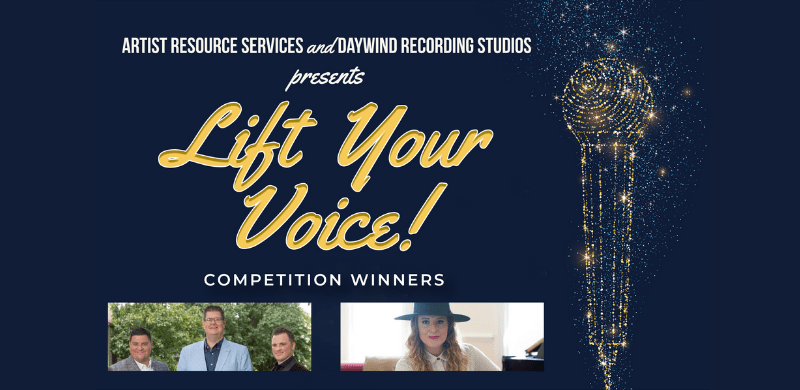 Artist Resource Services & Daywind Recording Studios Announce Inaugural Lift Your Voice Competition Winner
